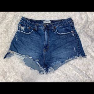 High waisted Curve Love shorts